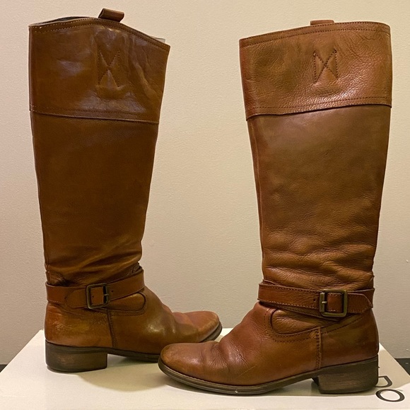 Aldo Shoes - ALDO | Leather Cognac Riding Boots | Size 7